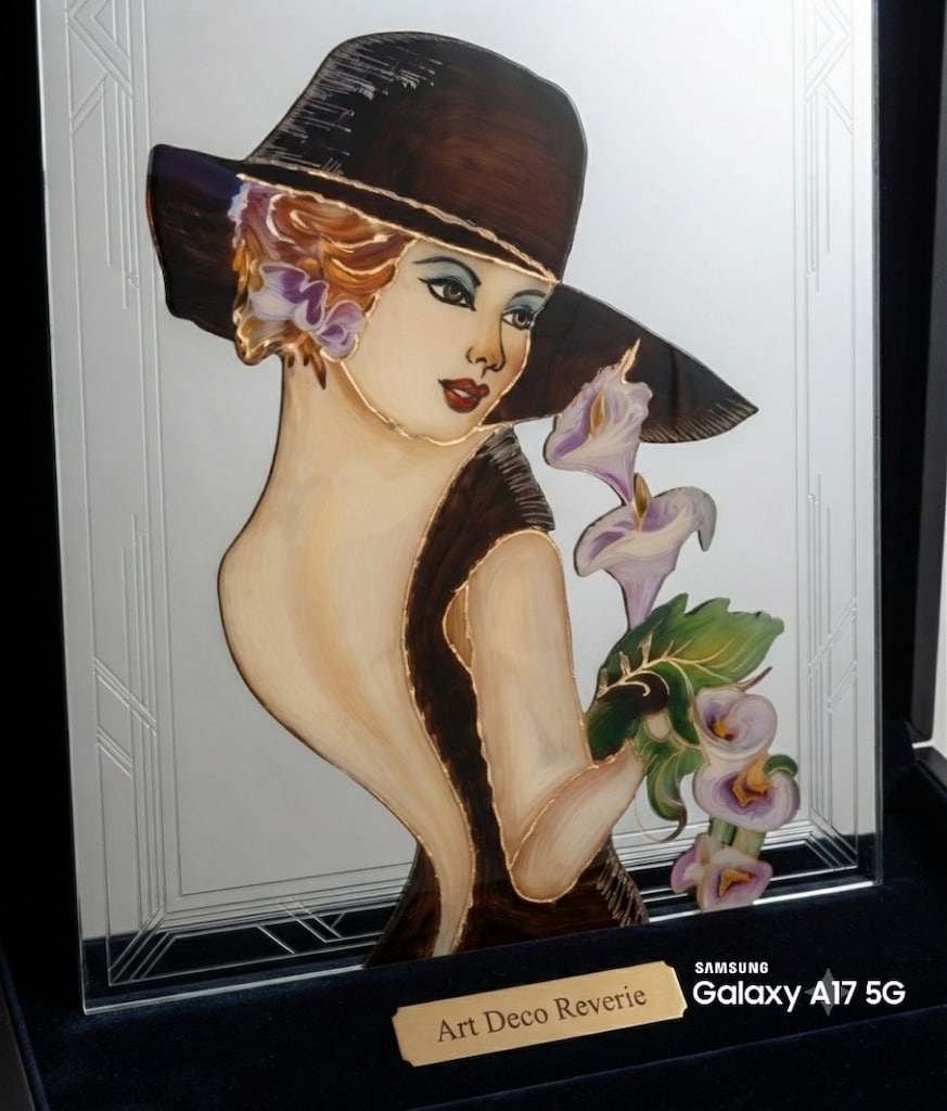 El Emeği Vitray ayna Ahşap cerceveli 62x81 - 4