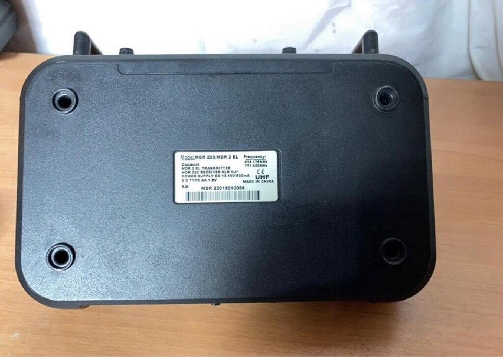 Arızalı Denox MDR 220 kablosuz alıcı - 4