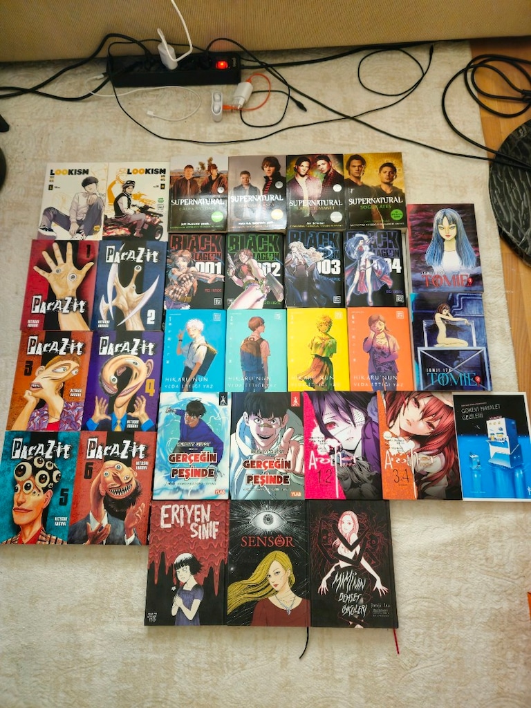 MEGA MANGA KİTAP KOLEKSİYONU TERTEMİZ! - 2