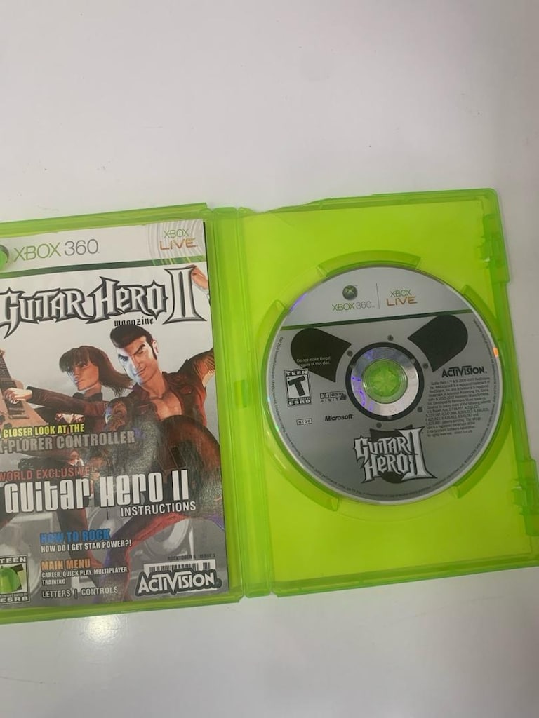 gutiar hero 2 xbox 360 orjinal 2. el oyun cd dvd - 4