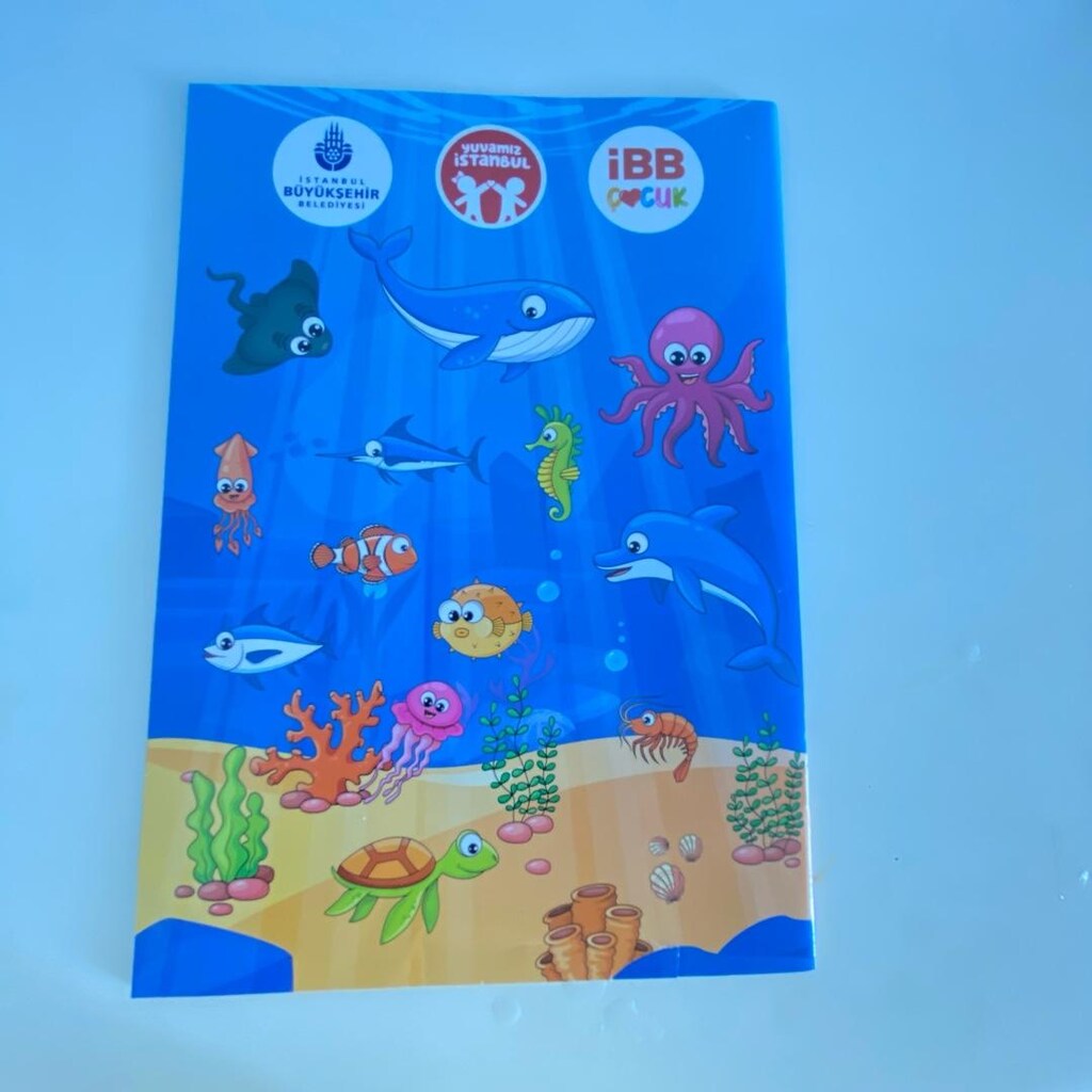 Yuvamız İstanbul – Deniz Canlıları Çocuk Etkinlik Dergisi 2 Adet - 2