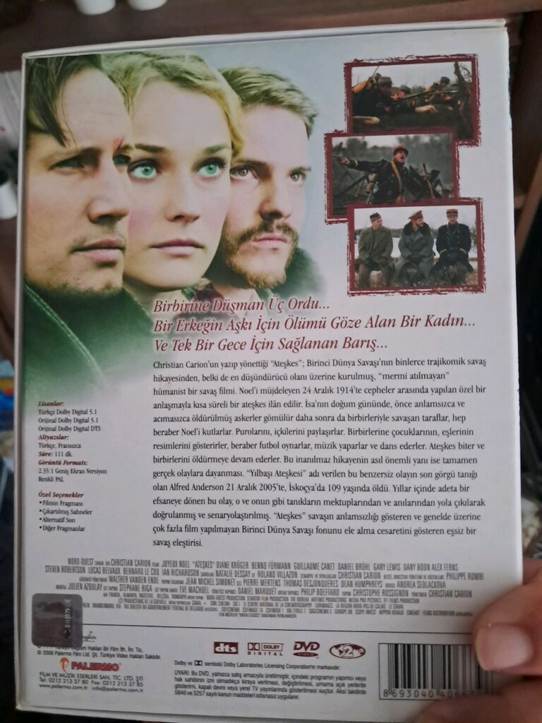 Joyeux Noel Orjinal Kutulu DVD - 2