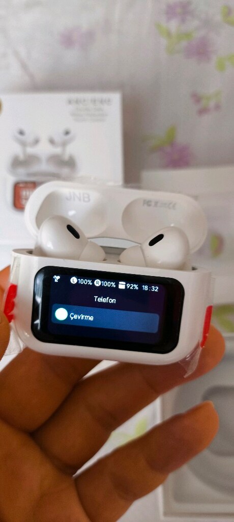 Akıllı Dokunmatik Ekranlı Kablosuz Bluetooth Kulaklık - 2