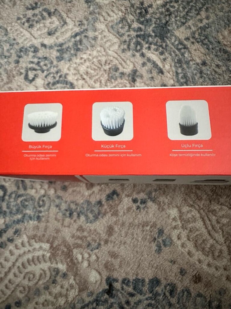 TURBO CLEAN 7 BASLIKLI TEMİZLİK FIRÇASI ŞARJLI - 5