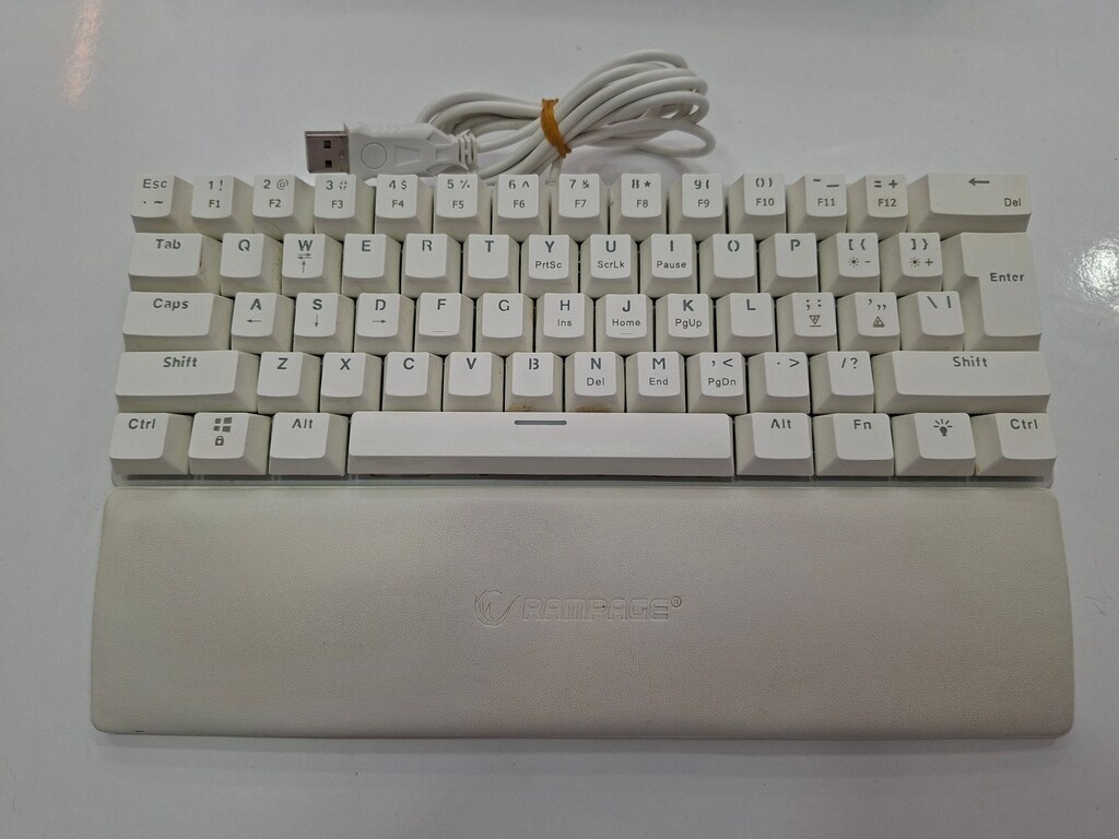 RAMPAGE PLOWER K60 RAINBOW LIGHT MEKANİK OYUNCU KLAVYESİ - 2