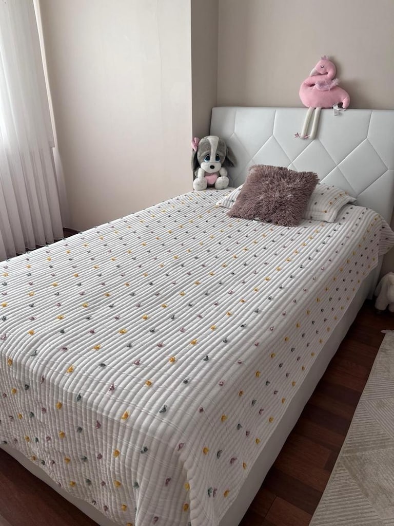 1 buçuk kişilik bazalı yatak baza+yatak - 2