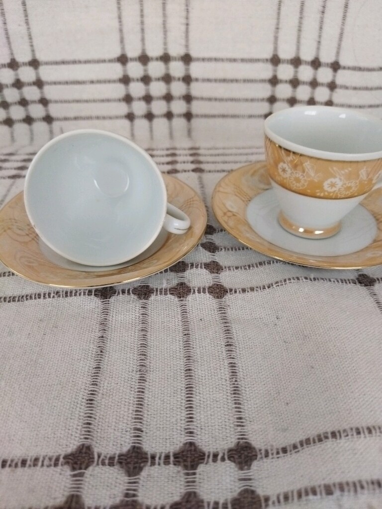 antika ikili fincan takımı - 3