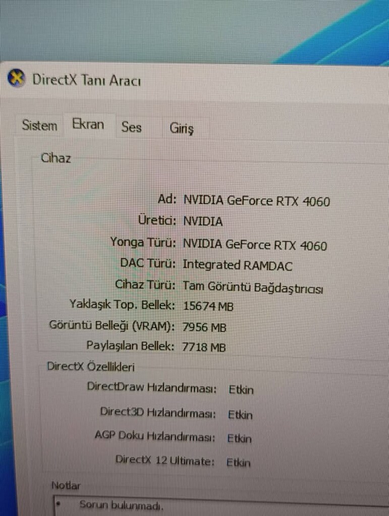 AMD RYZEN 9 7900 RTX 4060 32" MONİTÖR GAMİNG RENDER YAYINCI SET - 6