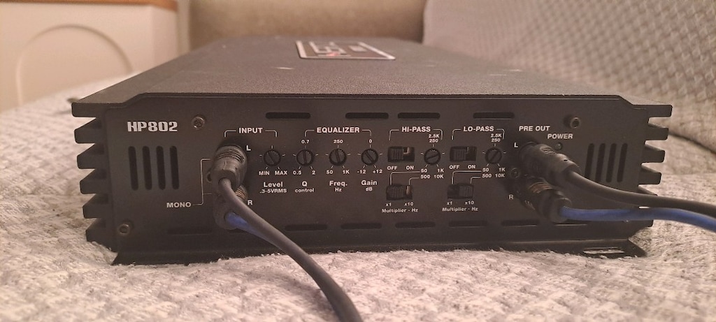 temiz sorunsuz hertz hp 802 amfi - 5