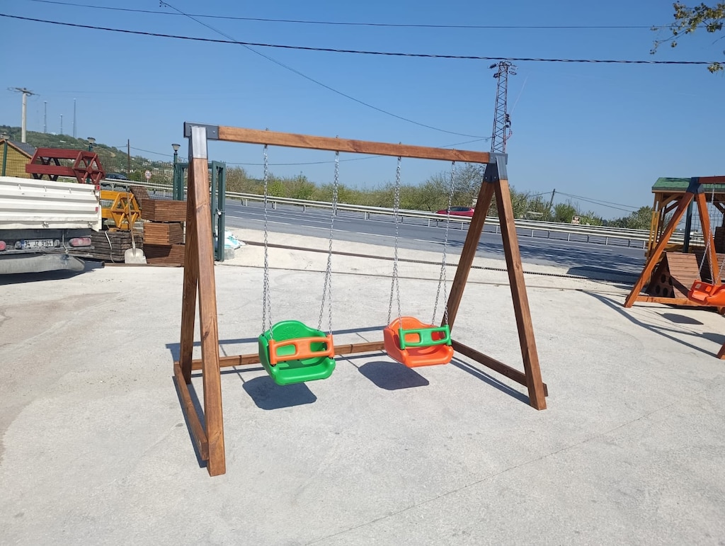 Katlanır ahşap sandalye ADRİONDACK ATEŞ ÇUKURU SANDALYESİ - 6