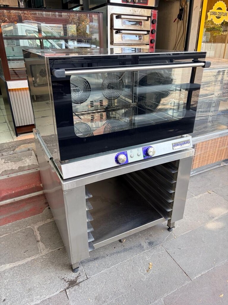 Öztiryakiler 4 Tepsili Konveksiyonel Fırın / Pasta - Simit Fırını - 3