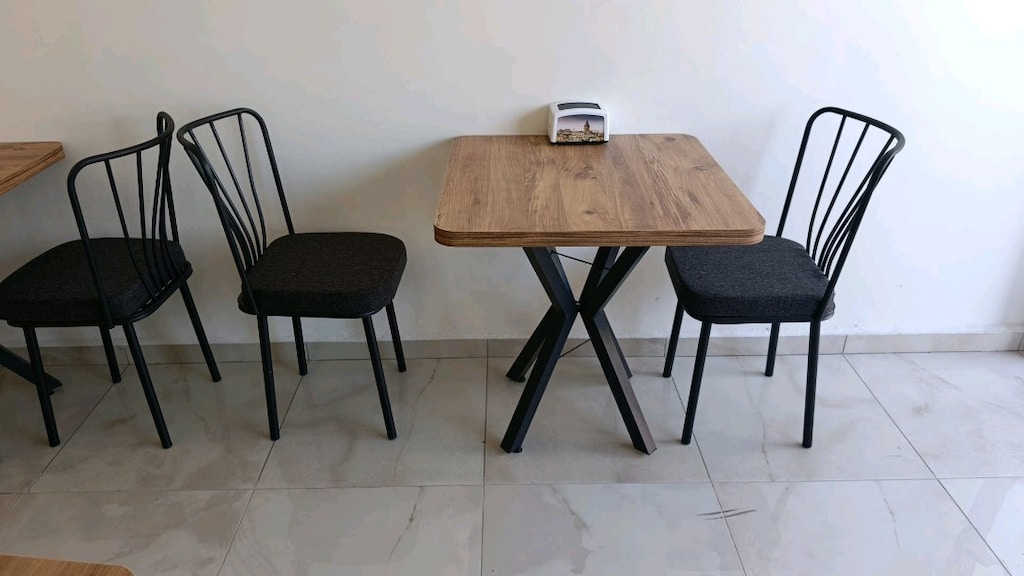 cafe masa sandalye takımı - 4