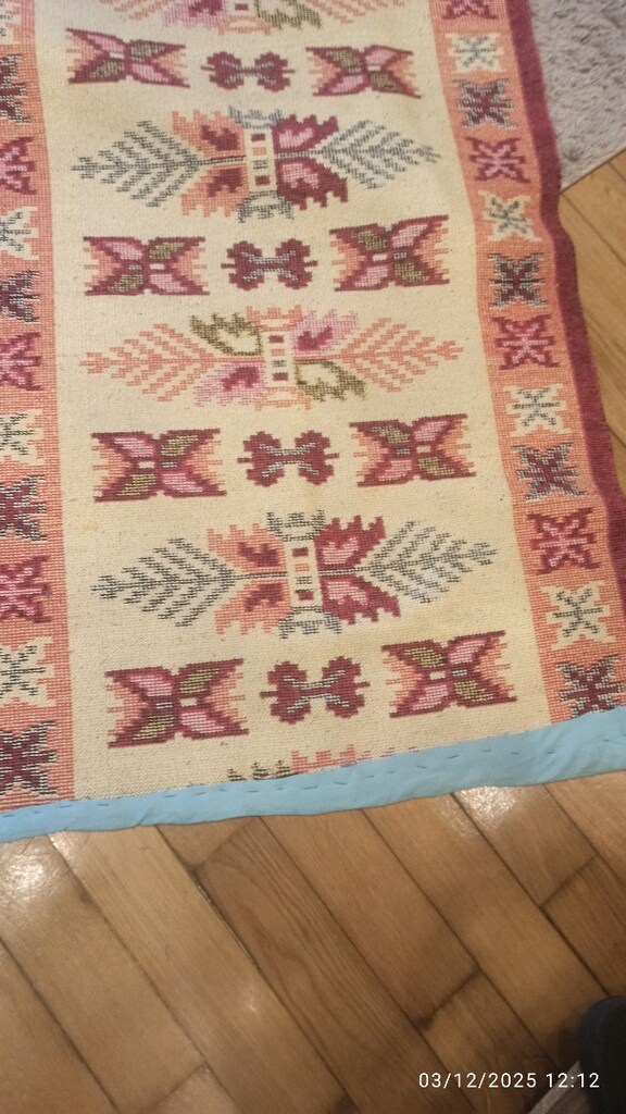 etnik dokuma kilim yolluk 74*137 - 2