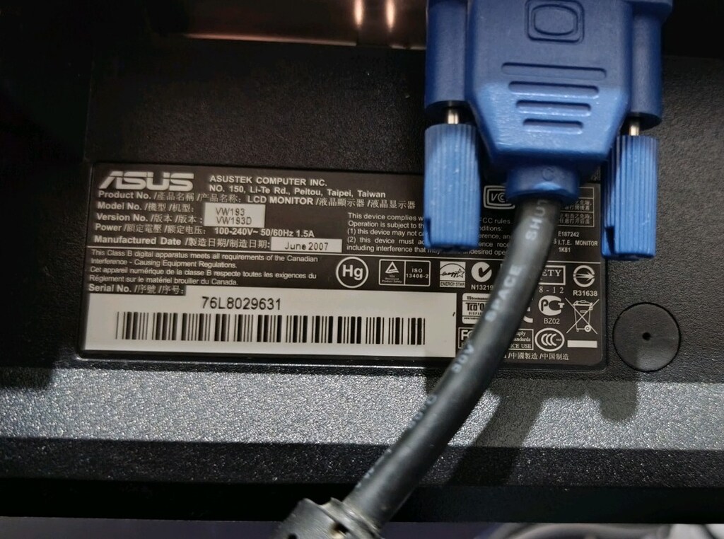 ASUS VW193D 19" LCD MONİTÖR - 6
