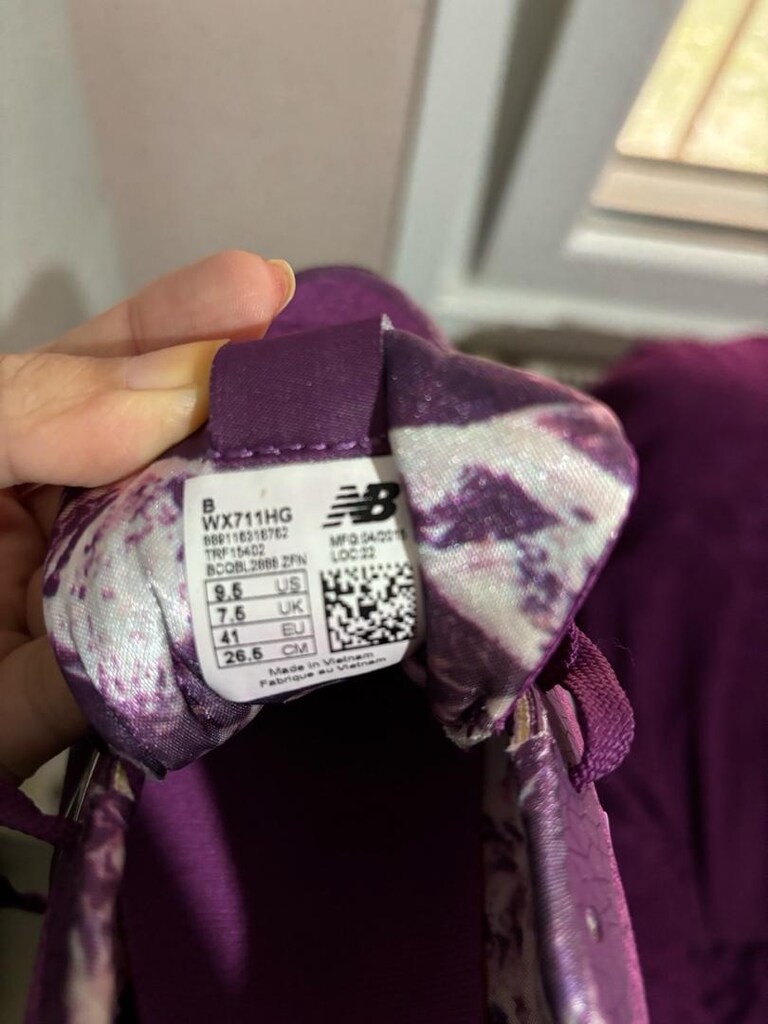 New Balance 711 Unisex 41 Numara Spor Yürüyüş Ayakkabısı Bordo/Mor - 5