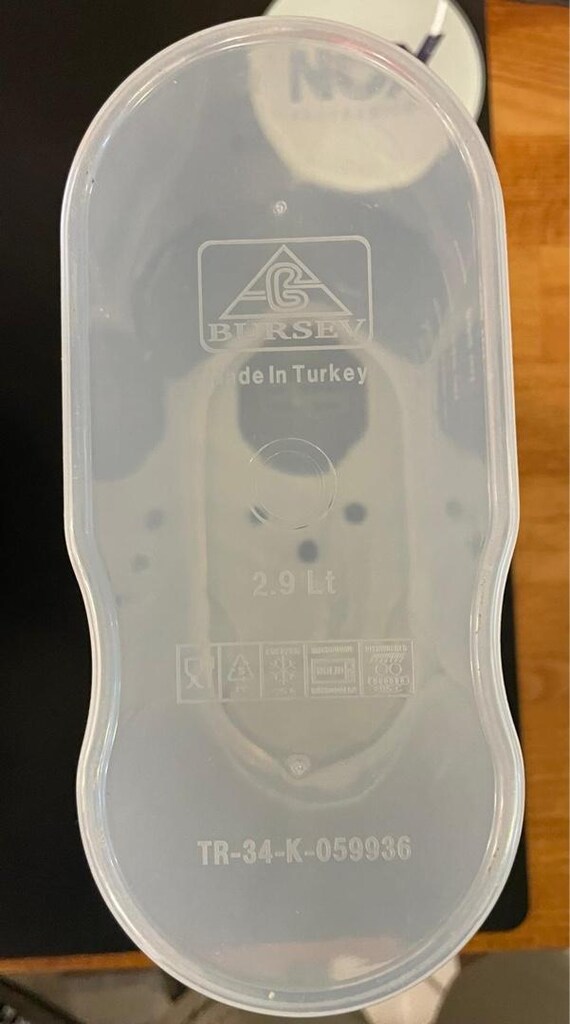 plastik saklama kabı 3’lü - 4