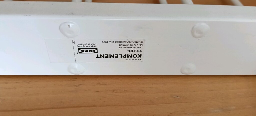 IKEA PANTOLON ASKISI (Gardrop içi) - 3