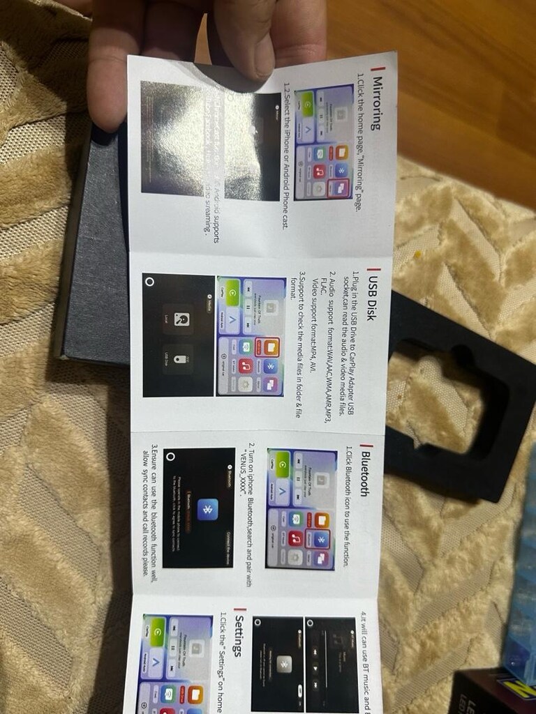 3 in 1 CP-300 Kablosuz CarPlay & Android Auto Adaptörü – 2 Adet Sıfı - 3