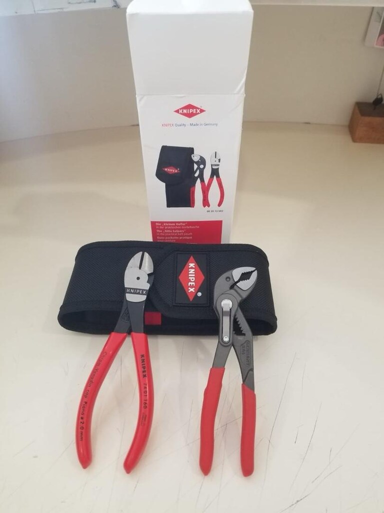 Orjinal Knipex 00 20 72 V02 Atölye Pliers Seti 2 parça sıfır kutulu - 2
