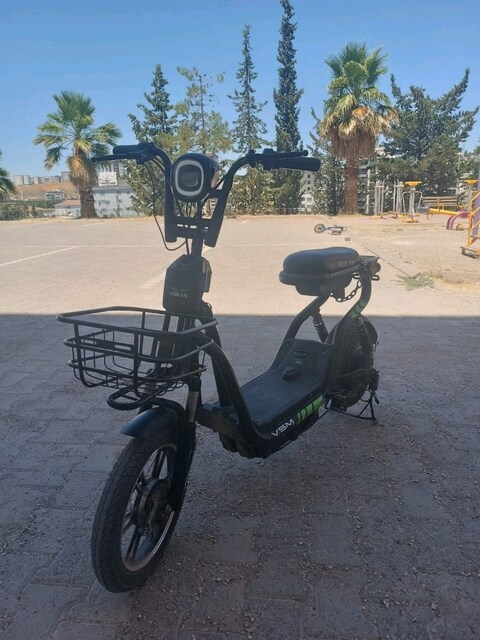 Temiz elektrikli bisiklet