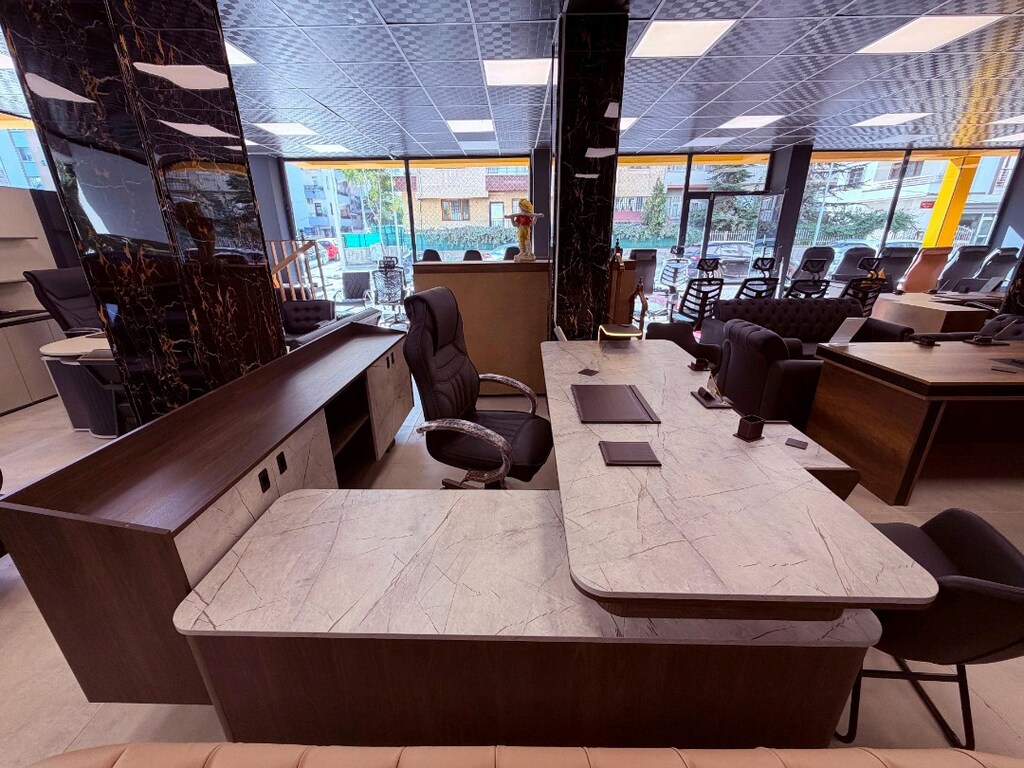Ofis Mobilyaları Zerlayn Masa Takımı - 5