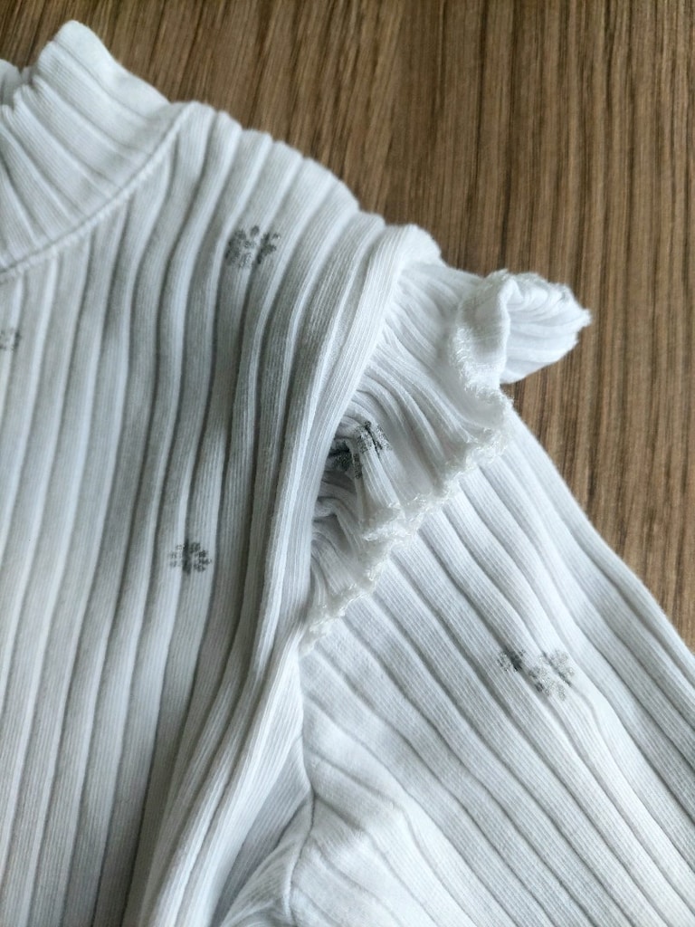 Klins fırfırlı lycralı Fitilli body üst - 4