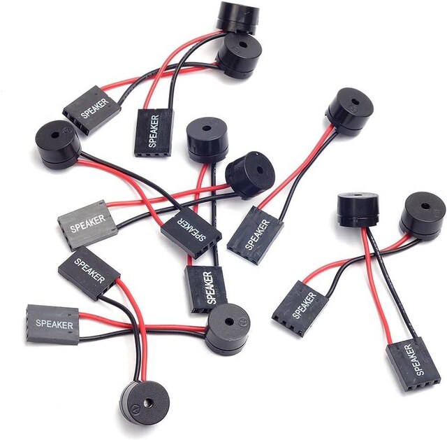 Buzzer Bilgisayar Anakart Uyumlu Arduino Speaker Hoparlör Bip Sinyal