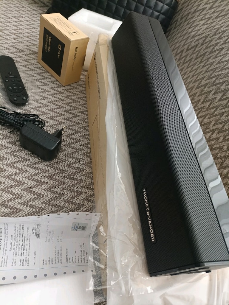 Thonet vander soundbar iki adet sıfır - 19