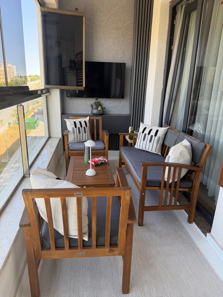ahşap balkon takımı - 15