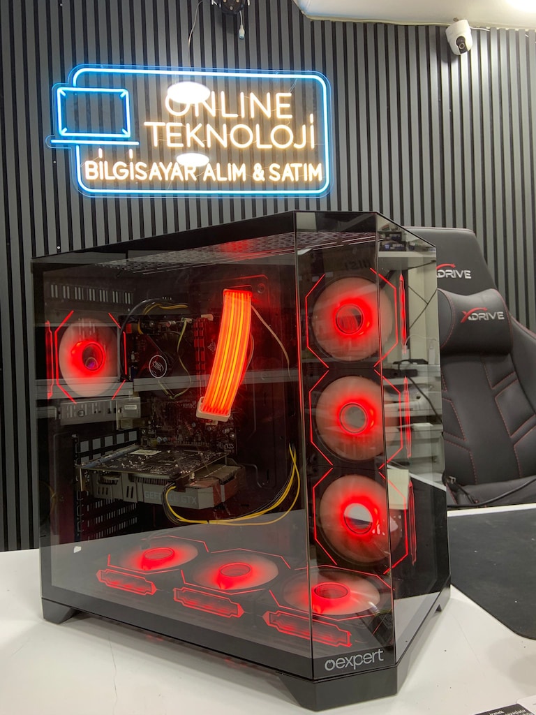 *ONLİNE TEKNOLOJİ*İNTEL İ7 9.NESİL GTX 1650 AKVARYUM KASA - 2