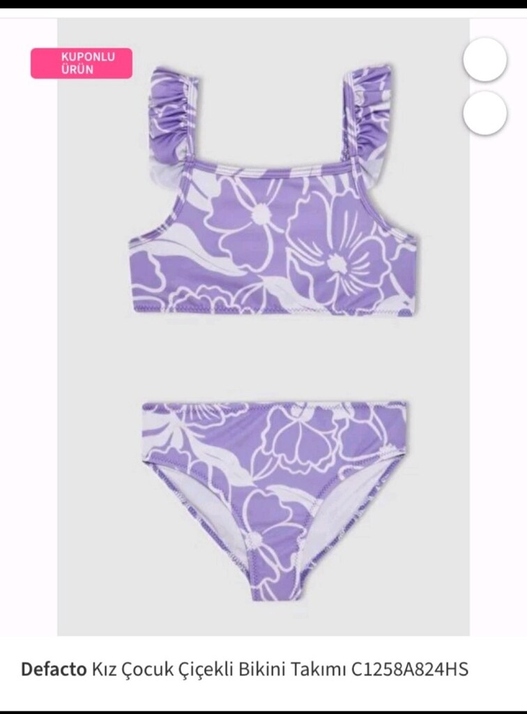 Kız Çocuk Bikini Takımı - 6
