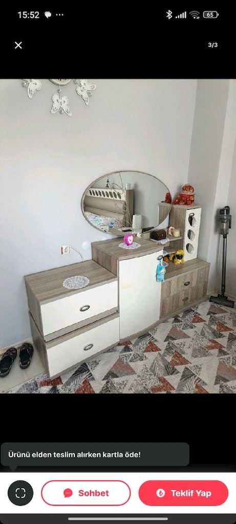 sıfır ayarında yatak odası takımı ürün MDF bazalı yatak çok kullanışlı - 3