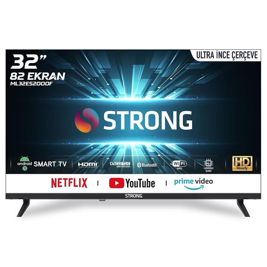 STRONG 32 inç android 82 EKRAN SMART internetli TELEVİZYON televizyon - 2