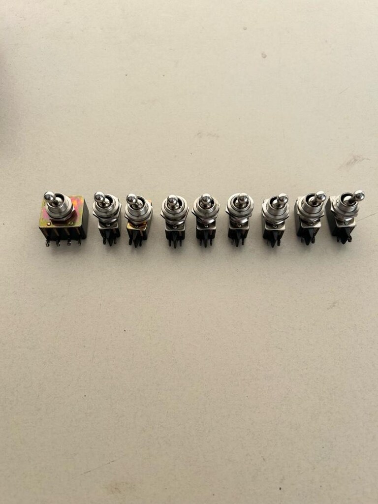 9 Adet Toggle Switch / Panel Tipi Anahtar - 2