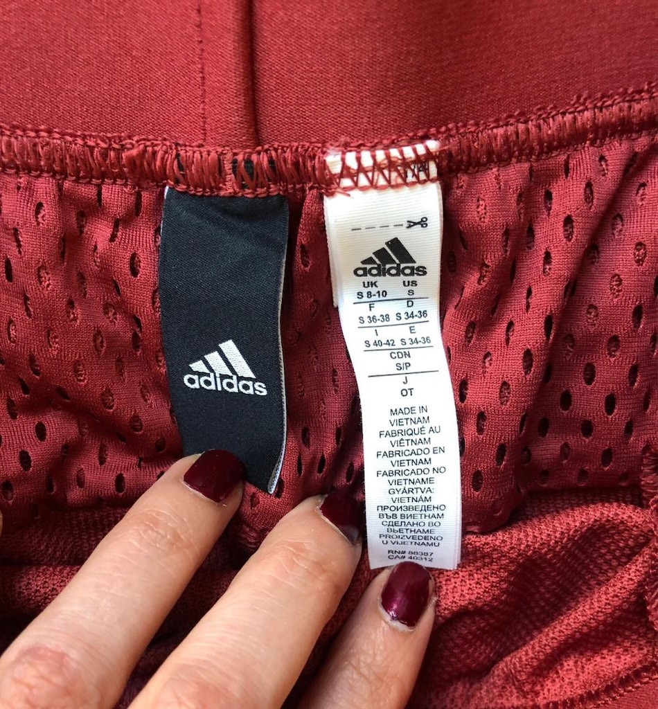 orijinal Adidas kiremit kırmızısı eşofman altı - 3