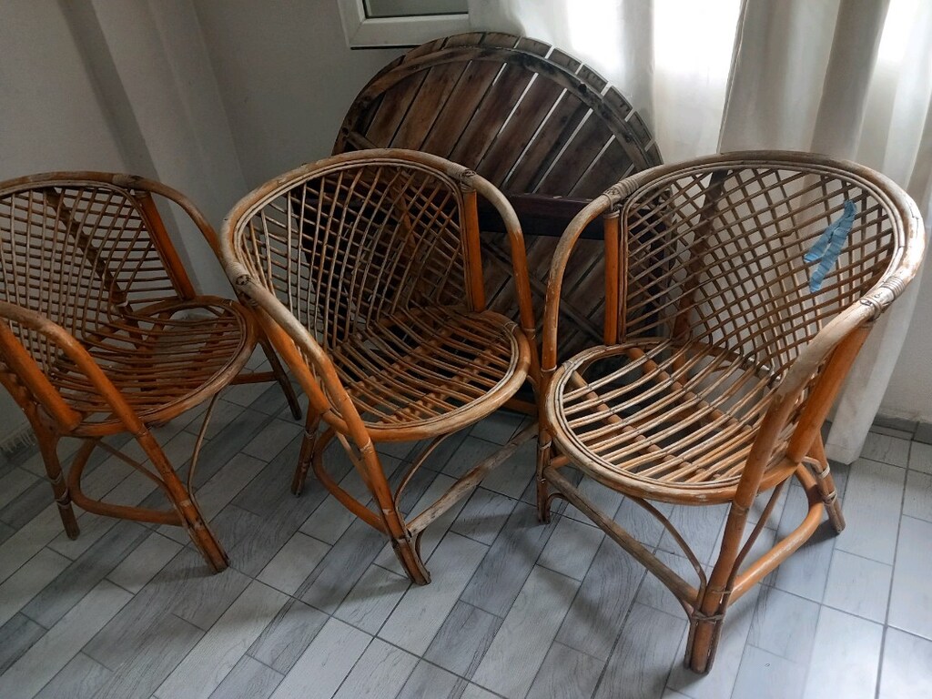 bambu masa takımı - 4