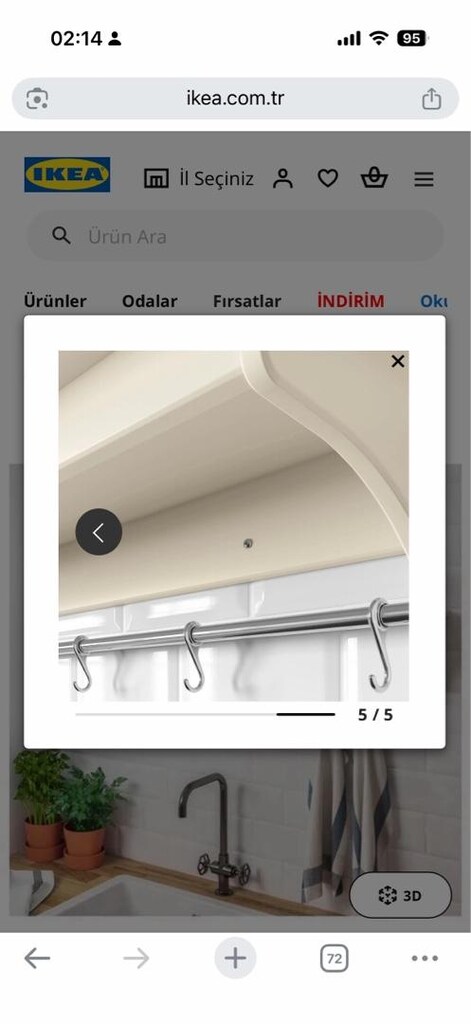 ikea duvar rafı - 2