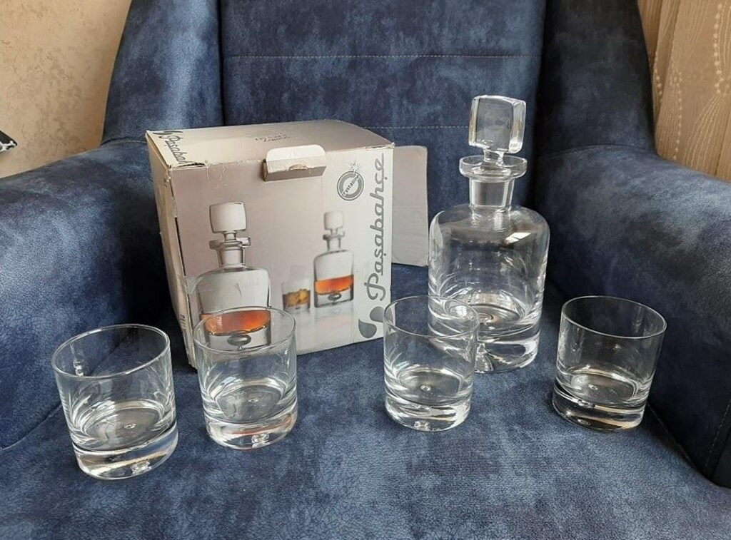 Paşabahçe Shelby 5 Parça Dip Habbeli Tasarım Bardak Seti - 2