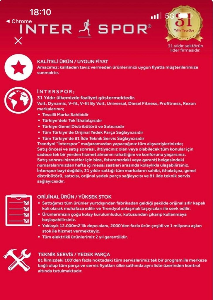 voit koşu bandı garantisi devam ediyor - 10
