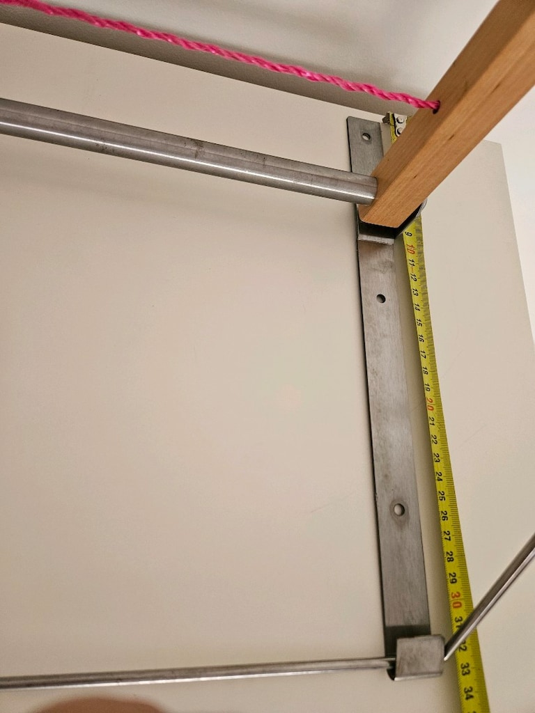 ikea duvara monte çamaşır askısı çamaşırlık - 5