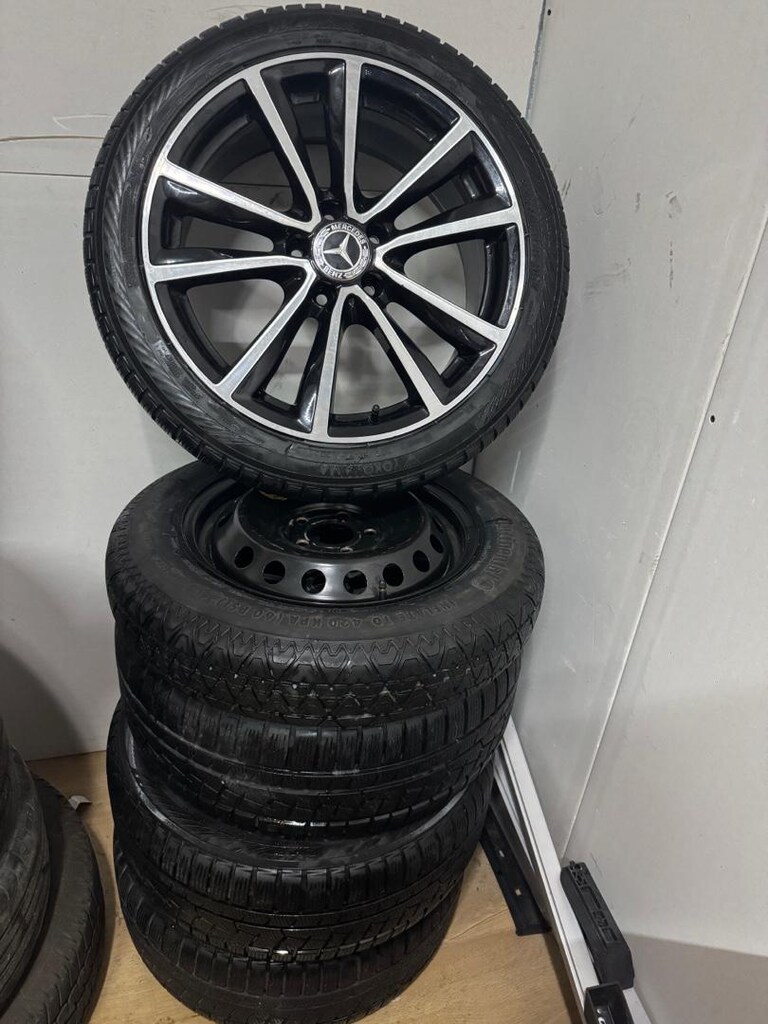 Mercedes jant lastik takimi sifir ayarinda 5x112 18 inç - 19