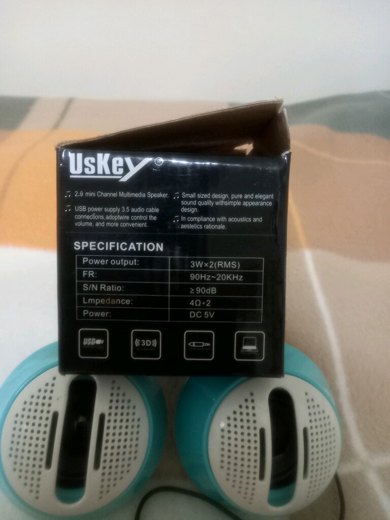 sıfır kutusunda usb fişli hoparlör - 4