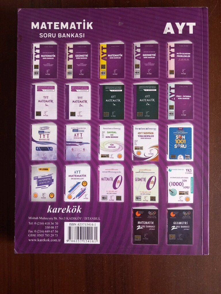 karekökü ayt matematik - 2