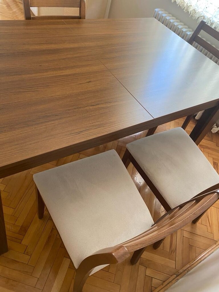 Tepe Home Orjinal Ceviz Yemek Masası - 6