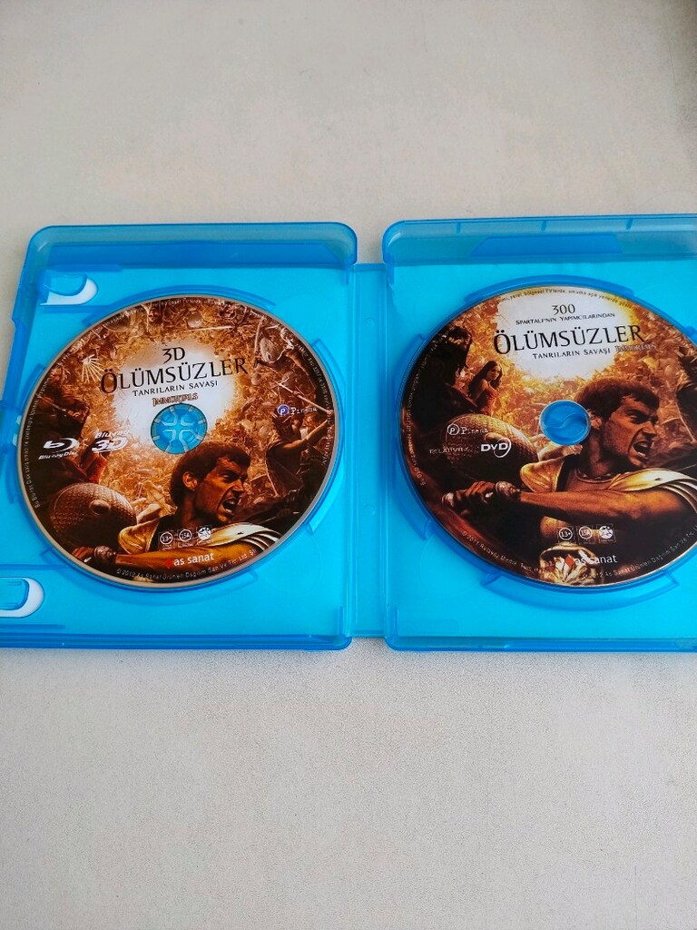 orijinal blu ray film 3D ve 2d birarada+dvd - 2