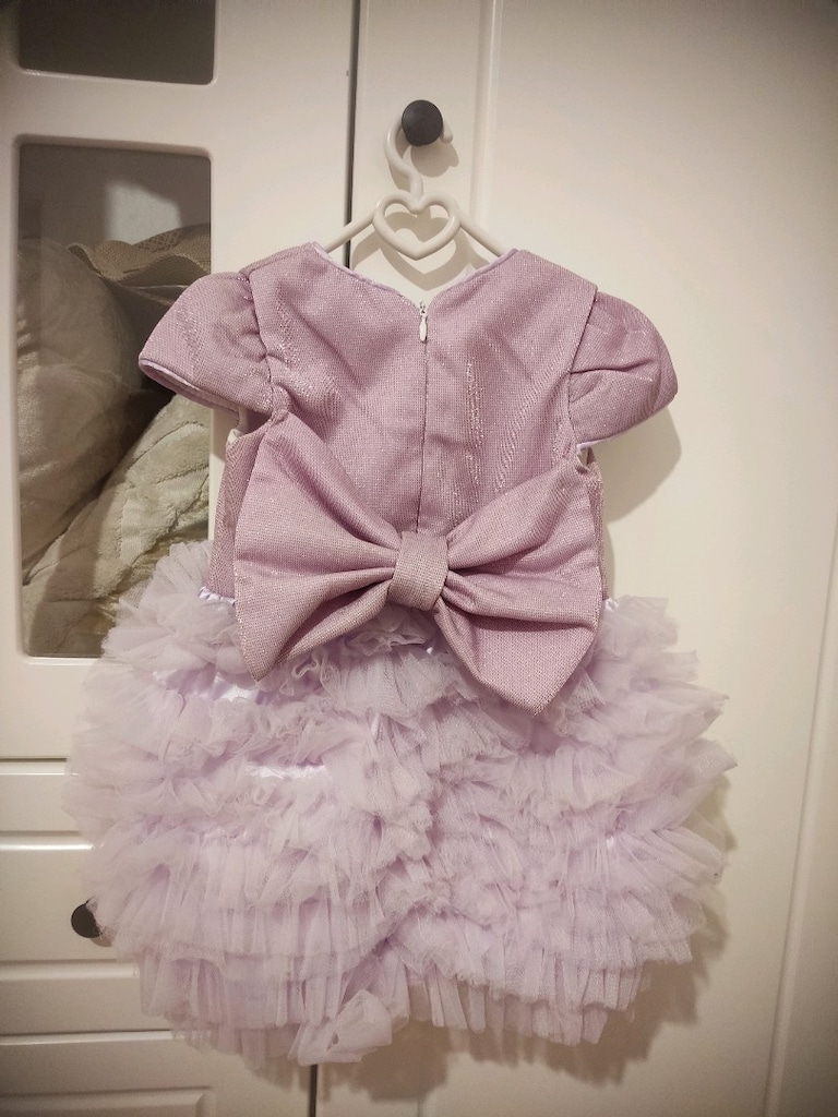 La Mabelle tütülü bebek elbise - 4