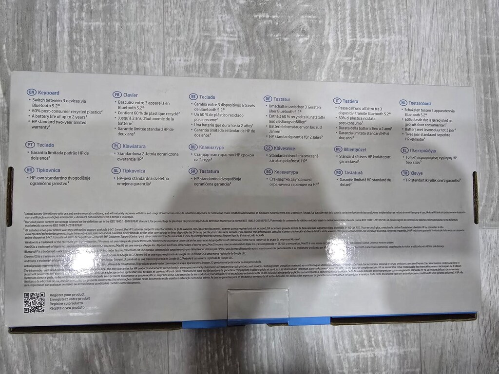 **SIFIR** HP 350 Bluetooth Klavye Çoklu Cihazda Kullanılabilir - 4