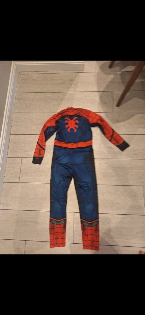 Spiderman eldivenli maskeli kostüm - 4