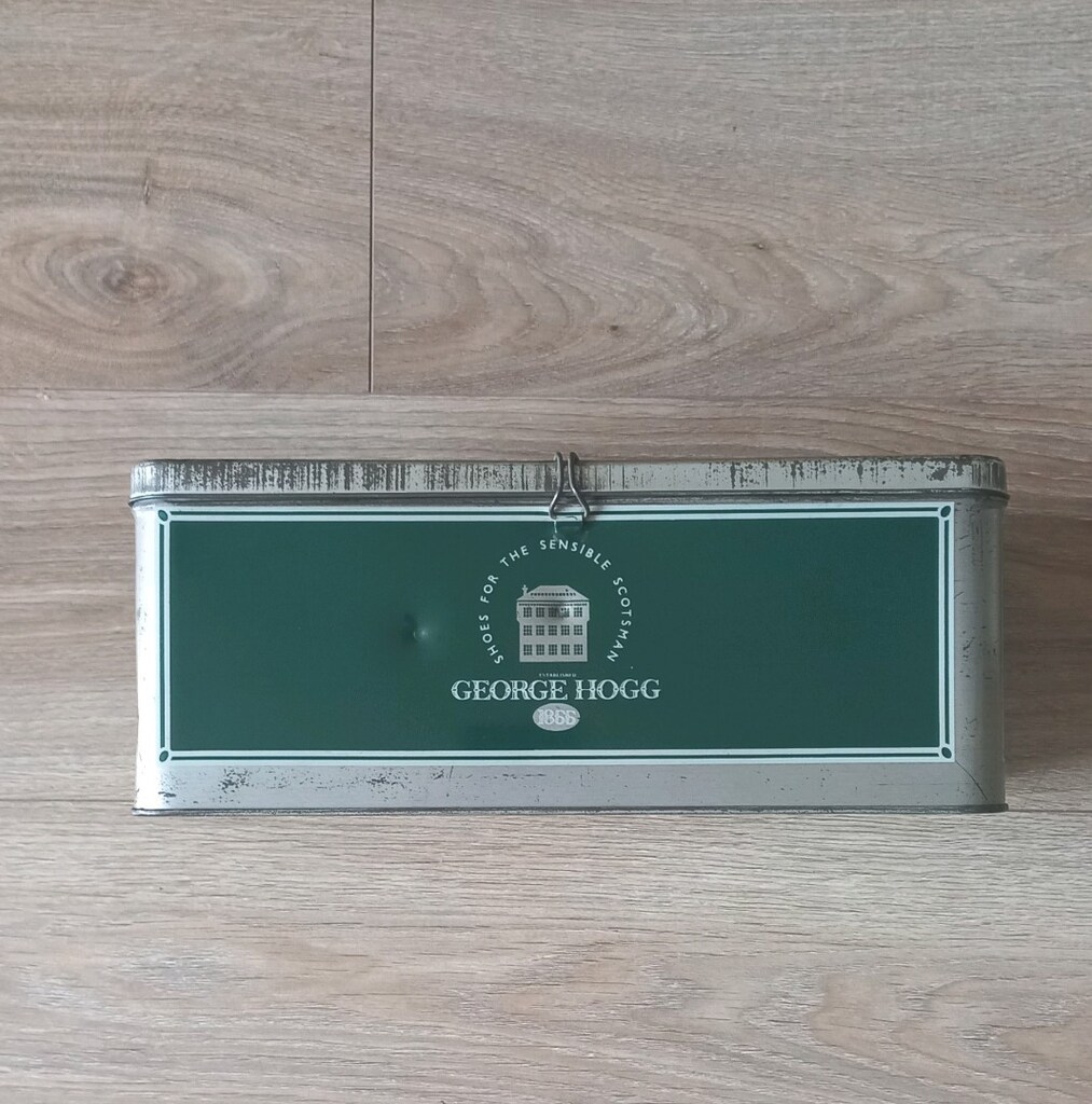 George Hogg Vintage Metal Kutu - 4