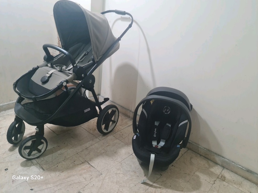 cybex bebek arabası ve puseti - 2